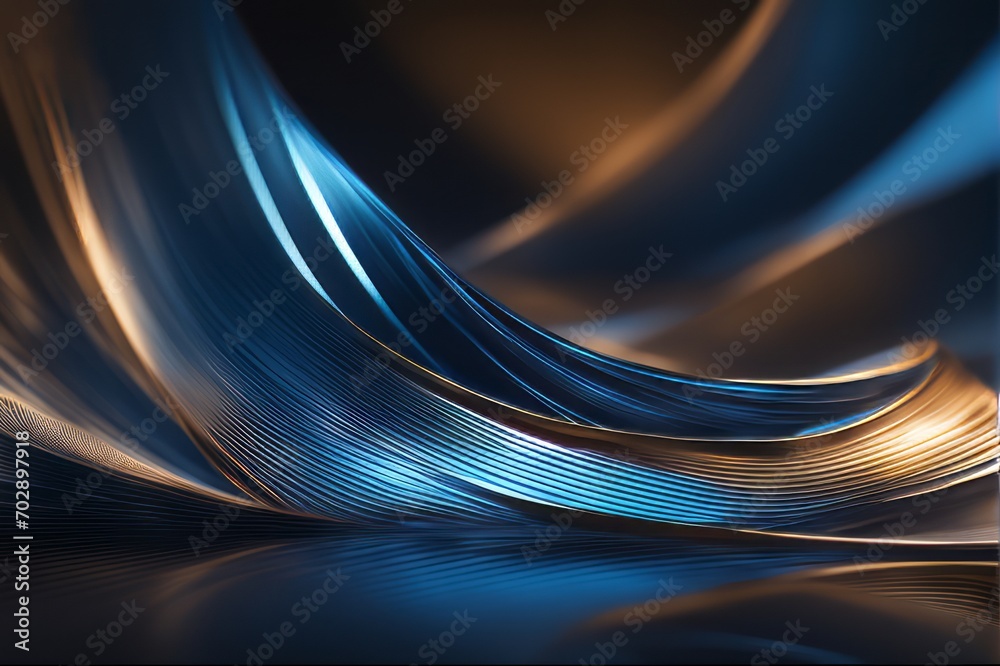 Poster digital business abstract wave technology background the futuristic realm with this captivating wallpaper, the mesmerizing wave of science , creating a visual network of innovation