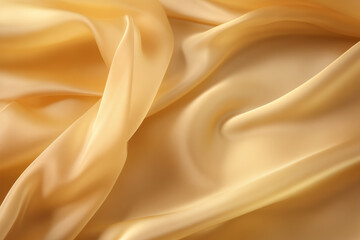 Obraz premium Silk white texture close up