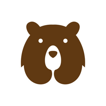 grizzly logo design vector image