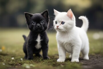 cat and kitten