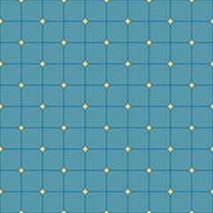 Retro geometric seamless pattern for wallpapers or backgrounds
