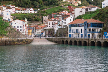Fototapeta na wymiar Cudillero. Western Central Coast of Asturias
