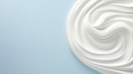 National Whipped Cream Day banner template. with lots of empty copy space for text. Generative AI
