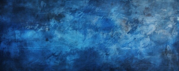 Fototapeta na wymiar Textured royal blue grunge background