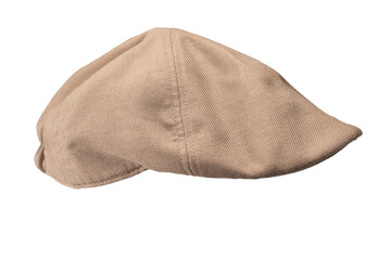 Ascot cap isolated on a white background.