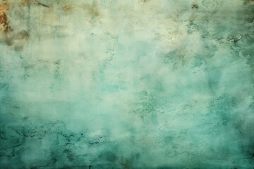 Fototapeta na wymiar Textured pale turquoise grunge background
