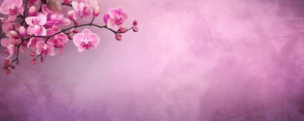 Obraz na płótnie Canvas Textured orchid pink grunge background 