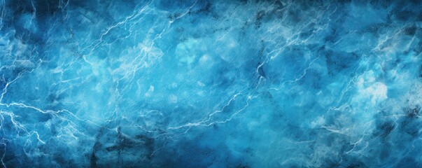 Textured electric blue grunge background - obrazy, fototapety, plakaty