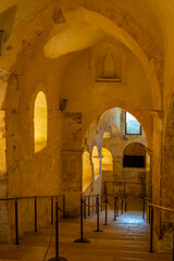 Sanctuary of San Michele Arcangelo, UNESCO site, Monte Santangelo, Puglia, Italy