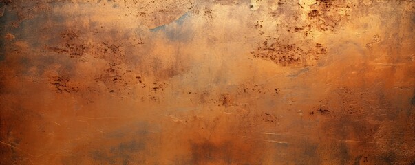 Textured copper grunge background