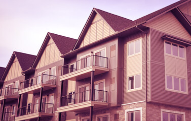 Front of residential building