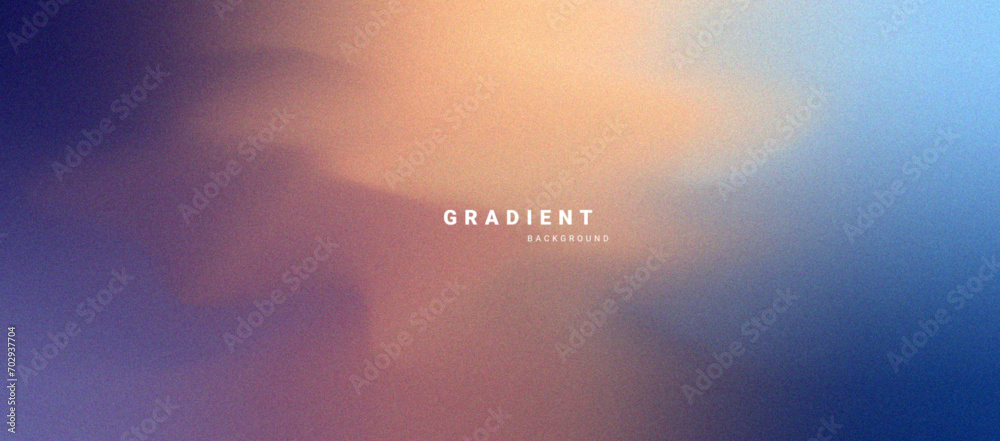 Wall mural abstract gradient background with grainy texture