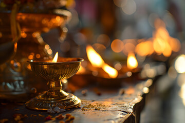 aarti hindu religious ritual of worship