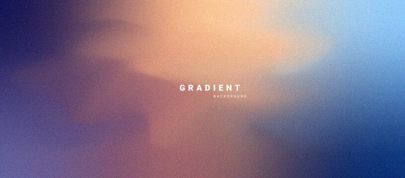 Abstract gradient background with grainy texture