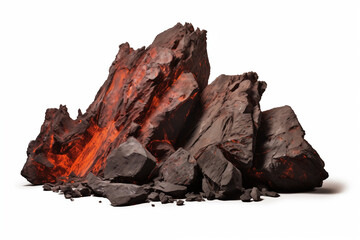 aa type of rough jagged lava found in volcanic area 