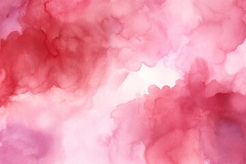 Ruby Red watercolor abstract background