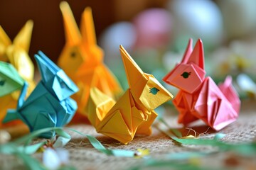 Easterthemed Origami, Expressing Creativity Through The Art Of Paper Folding