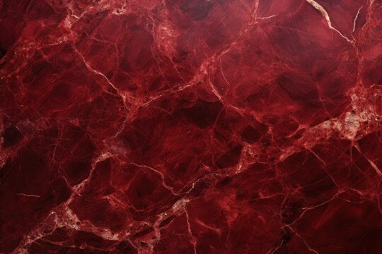Ruby red marble texture and background