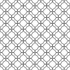 Naklejka premium Black seamless abstract pattern. Overlay for background and backdrop. Ornamental design. PNG graphic illustration with transparent background.