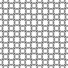 Black seamless abstract pattern. Overlay for background and backdrop. Ornamental design. PNG graphic illustration with transparent background.
