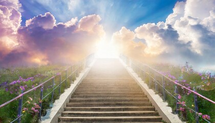 the stairway a conceptual representation of the pathway to heaven