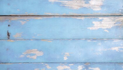 blue wood background with peeled paint