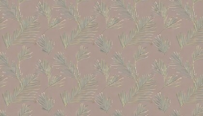 tropical exotic seamless pattern of vintage pastel color banana leaves palm foliage hand drawn textured beautiful 3d illustration glamorous luxury background good for wallpapers fabric printing
