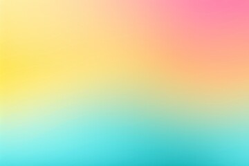 Pink yellow turquoise pastel gradient background