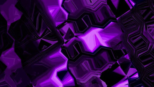 Purple abstraction