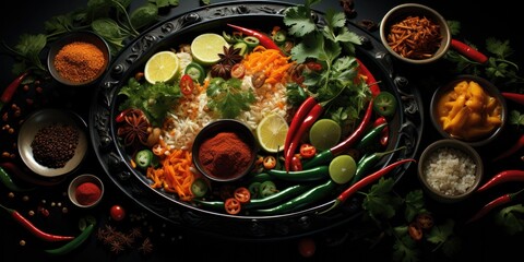 Southeast Asian Culinary Marvels, A Visual Journey Through Exquisite Flavors and Vibrant Culinary Fusion." 