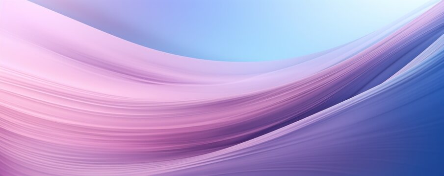 Pastel tone lavender pink blue gradient defocused abstract photo smooth lines