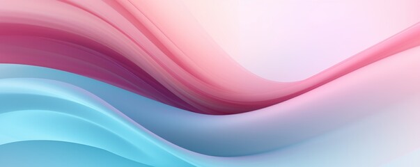 Pastel tone cyan pink blue gradient defocused abstract photo smooth lines pantone color background