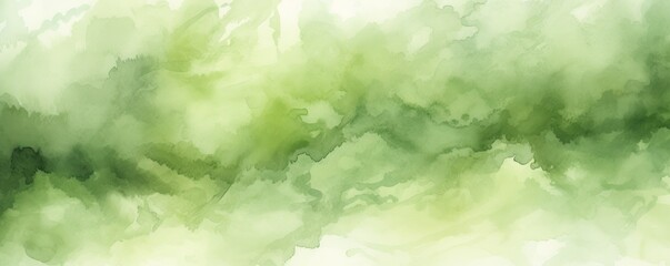 Fototapeta na wymiar Olive watercolor abstract background