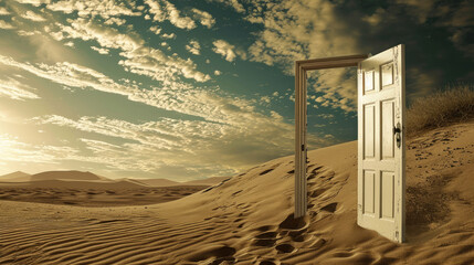 Threshold of Possibilities: Desert's Open Door