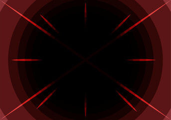 Fondo de agujero negro con estallido rojo.