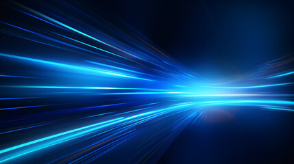 Abstract technology futuristic glowing blue light