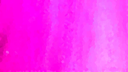 Low poly texture. Polygonal design illustration. Abstract magenta background