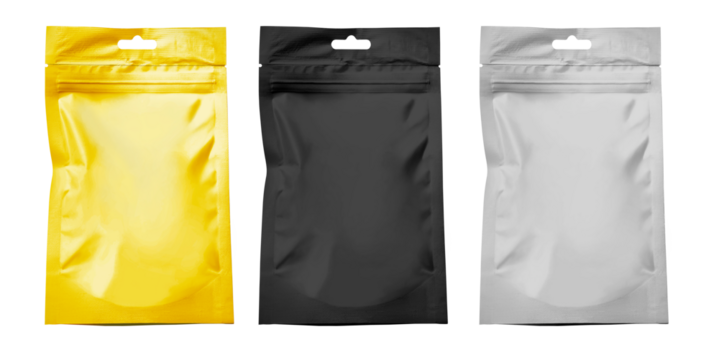 Set of paper pouch package