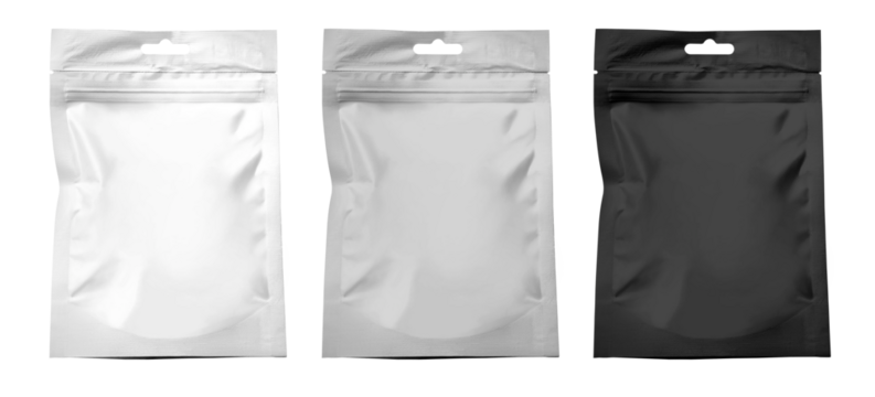 Set of paper pouch package