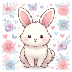 Obraz na płótnie Canvas sweet bunny
