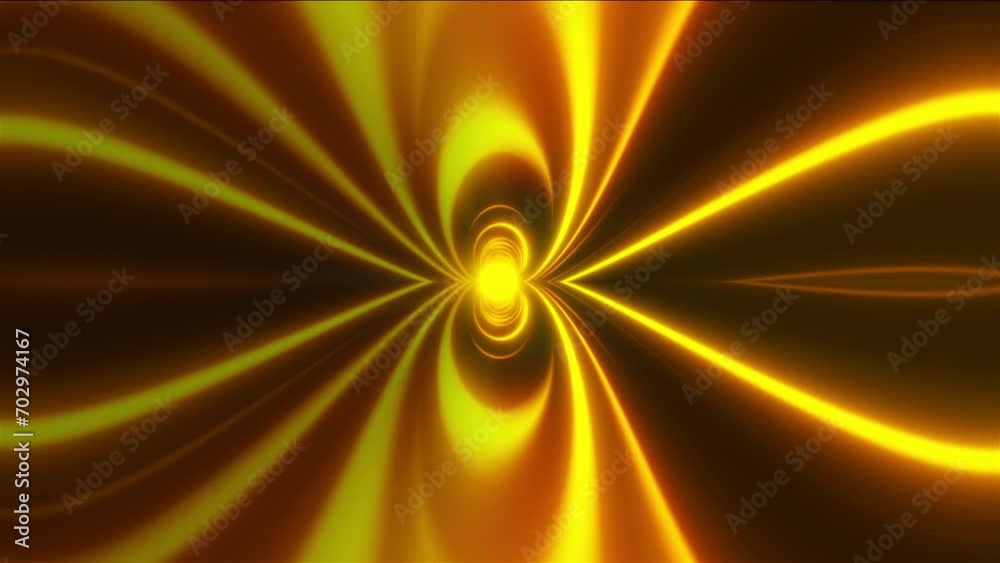 Poster abstract lines tunnel. computer generated 3d render