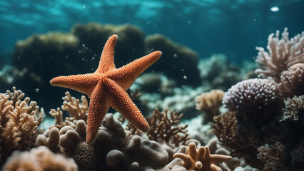 starfish in the sea