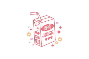 Self-love Juice Valentines Day T shirt design