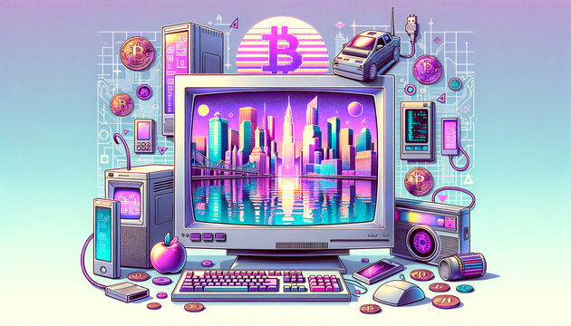 Retro Digital Currency: 90s Nostalgia Meets Modern Crypto