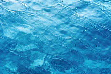 Background of blue water surface