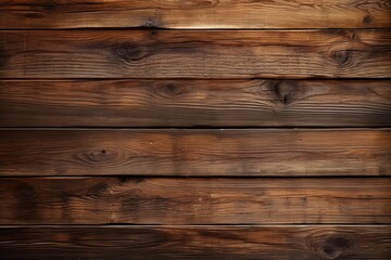 Obraz na płótnie Canvas Background of brown wooden table