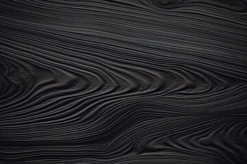 Background of black wooden table