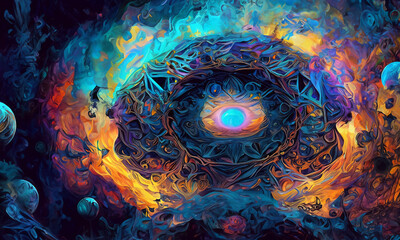 Space Dreams Otherworldly AI Art