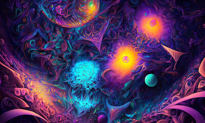 Space Dreams Otherworldly AI Art