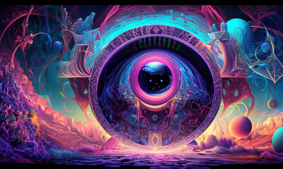 Space Dreams Otherworldly AI Art